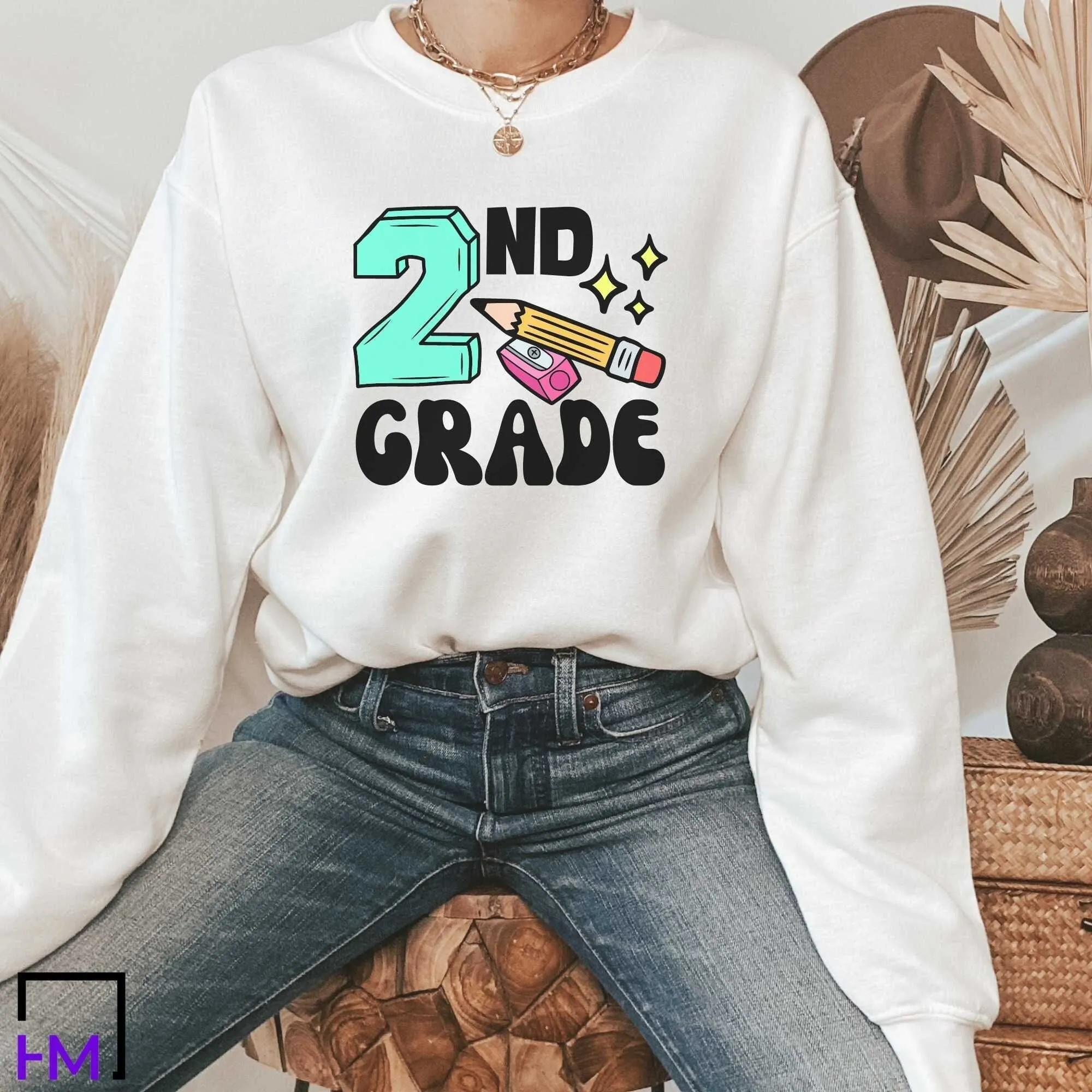 2nd Grade Teacher Shirt