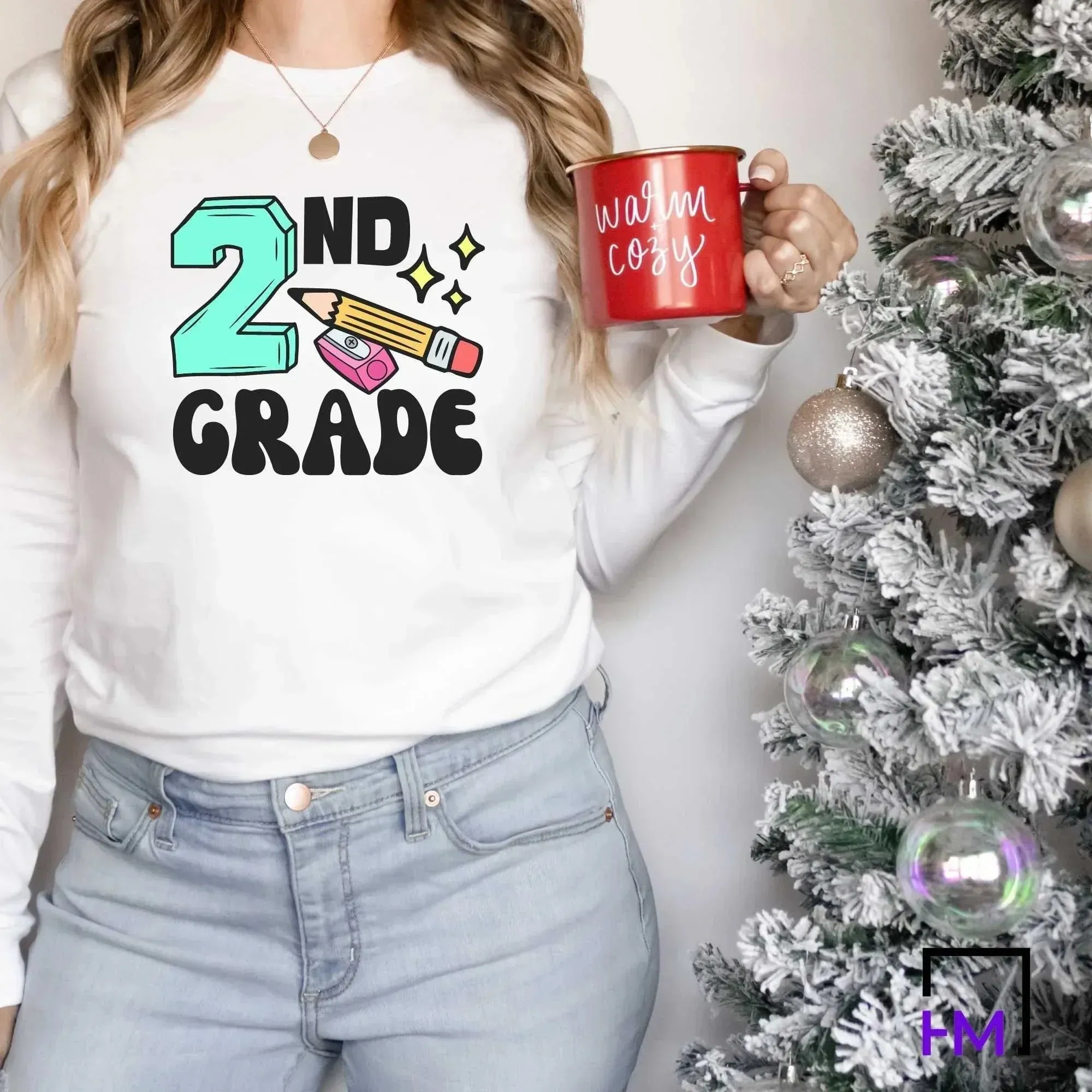 2nd Grade Teacher Shirt