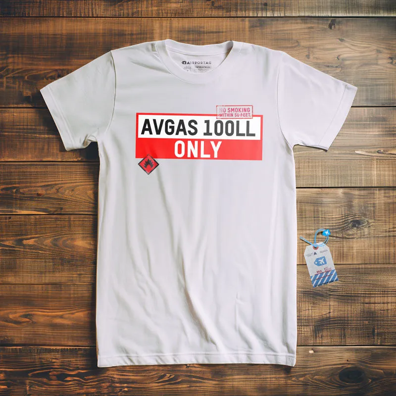 AVGAS 100LL ONLY - T-Shirt