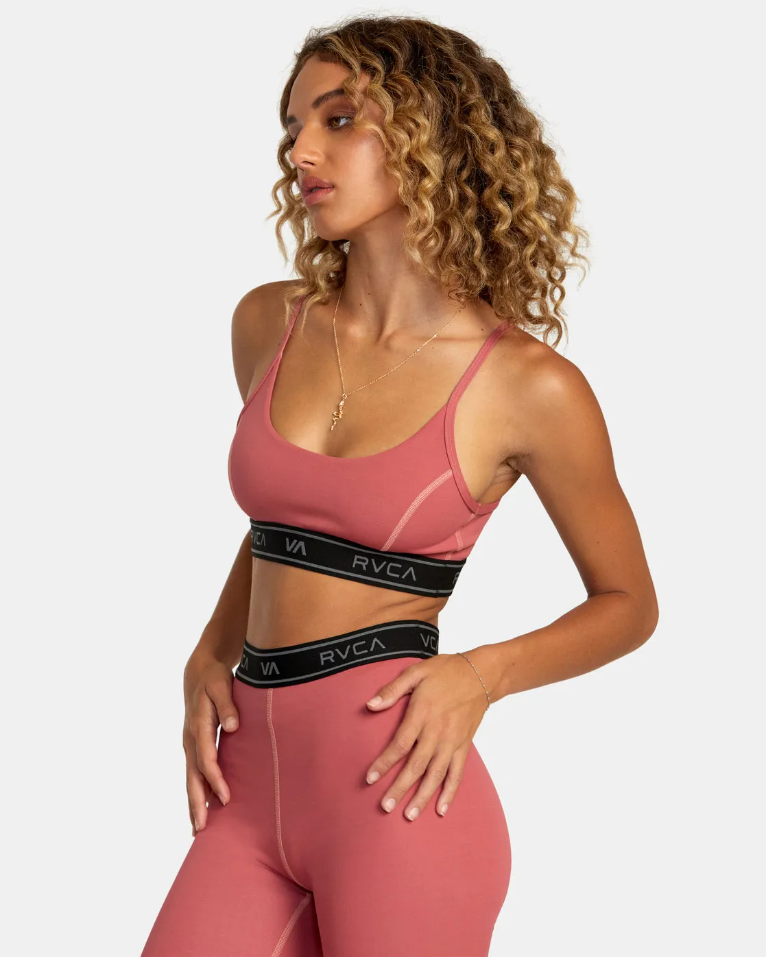 Base Sports Bra - Ginger