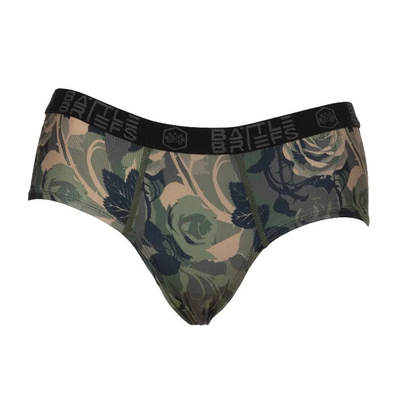 Battle Briefs Women's Woodland Rose