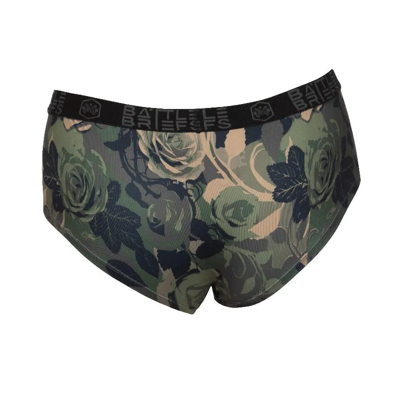 Battle Briefs Women's Woodland Rose