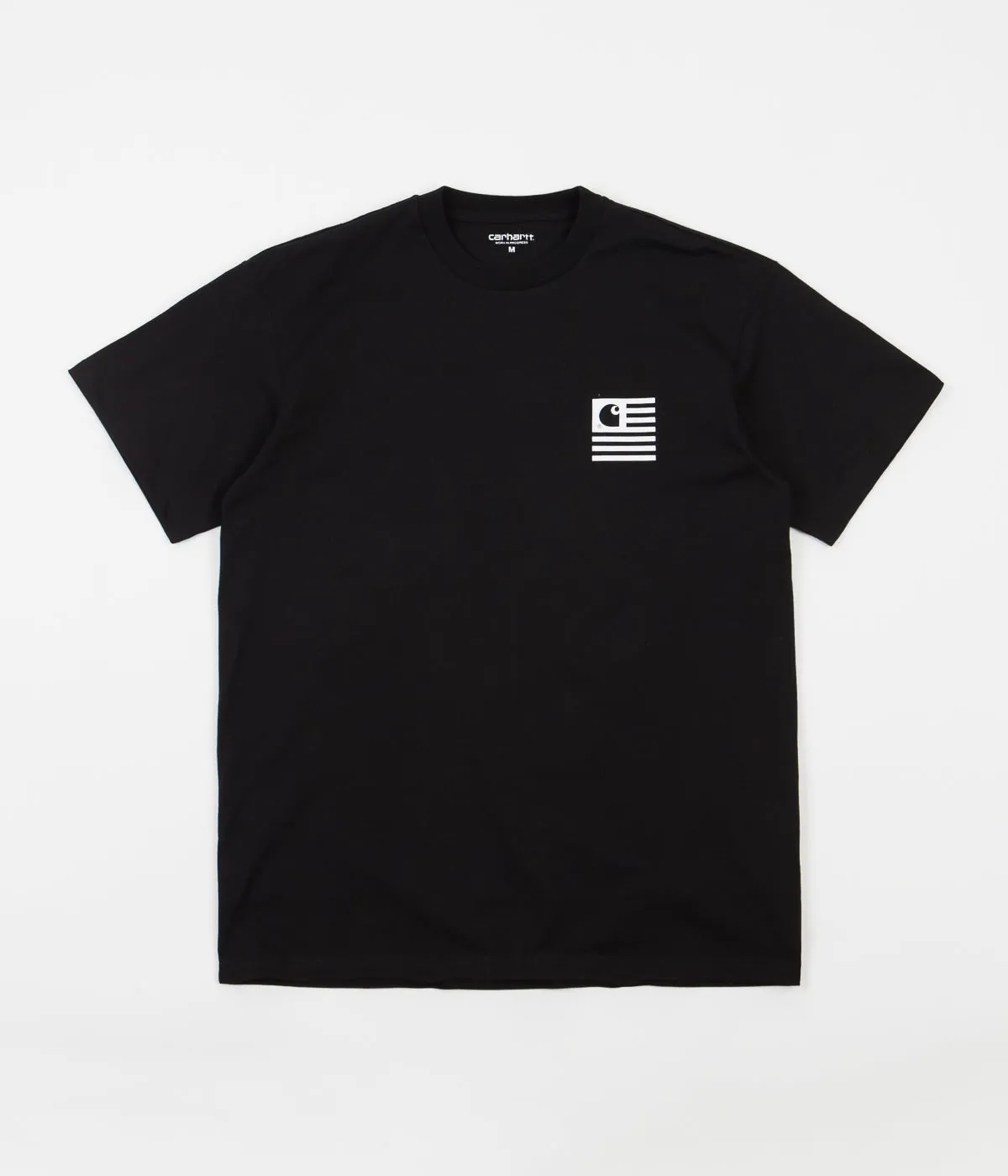 Carhartt Wavy State T-Shirt - Black / White