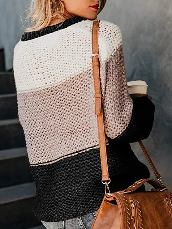 Casual Knitted Pullover