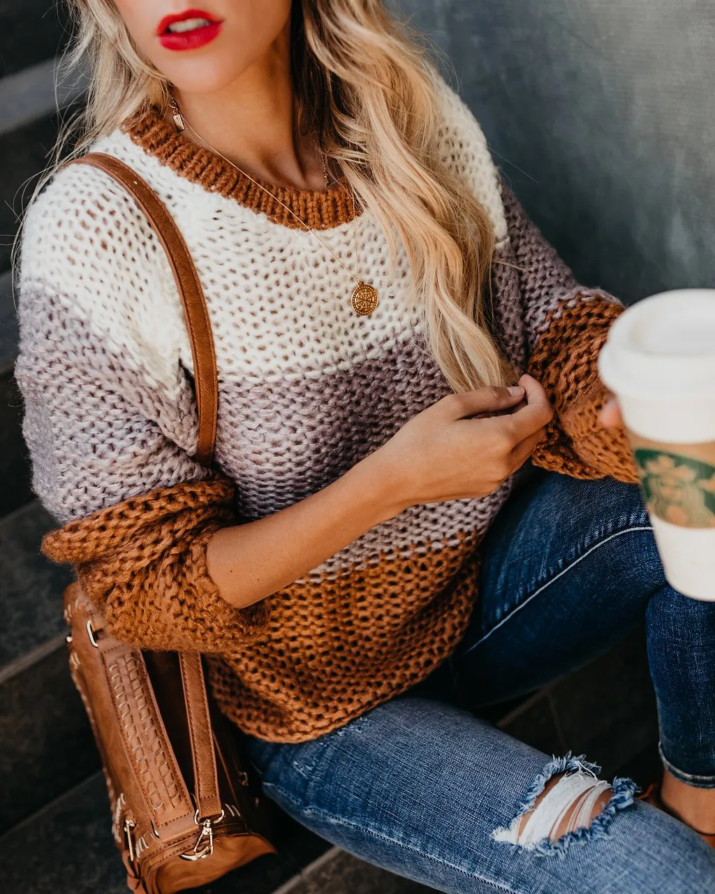 Casual Knitted Pullover