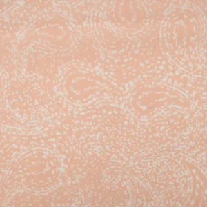 Crepe Print - DELPHINE - Paisleys - Peach