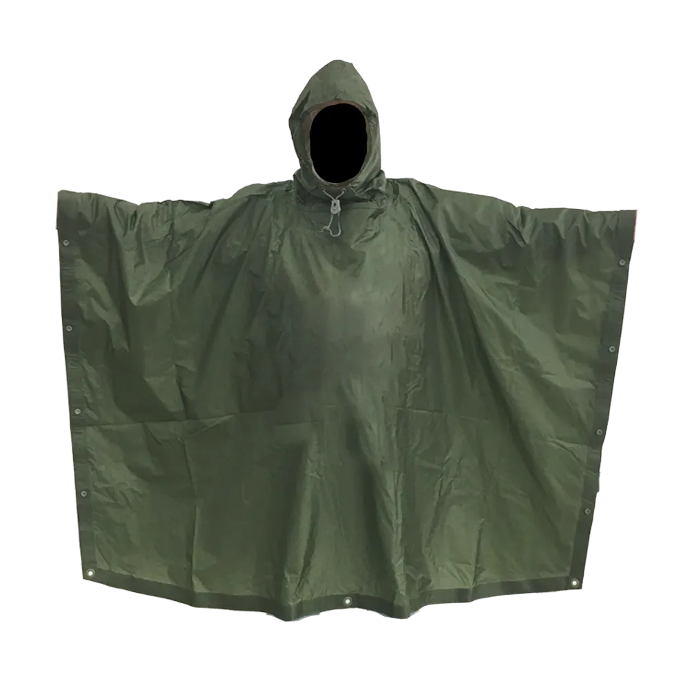 Foliage Green Poncho