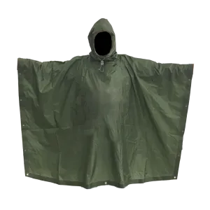 Foliage Green Poncho