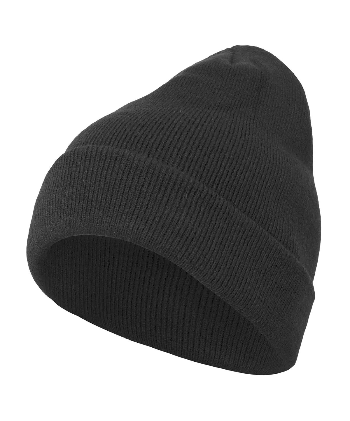 Heavy knit beanie | Black