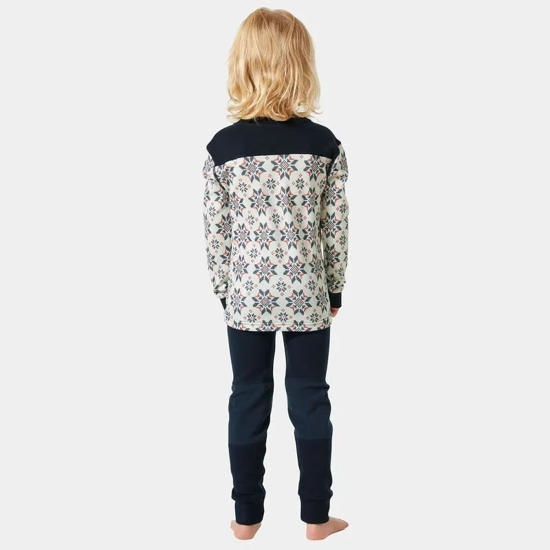 Helly Hansen Kids Graphic Lifa Merino Set