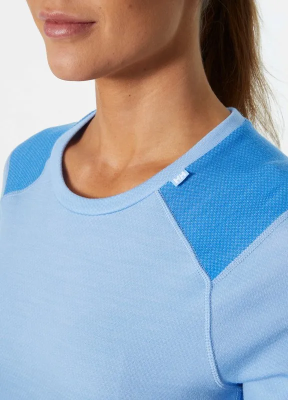 LIFA® Merino Crew Base Layer - Bright Blue