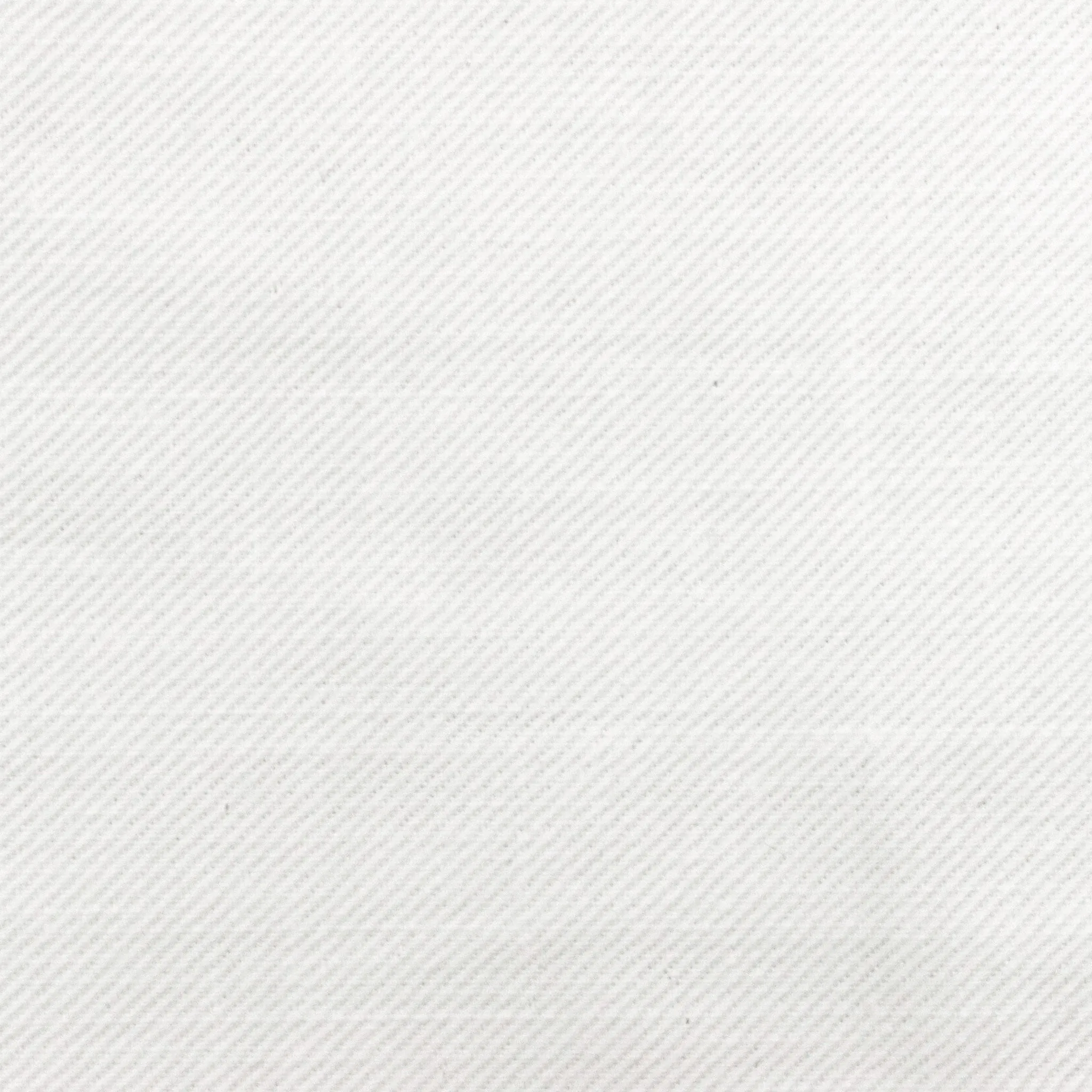 Light Ivory Solid Selvedge Cotton Denim Fabric