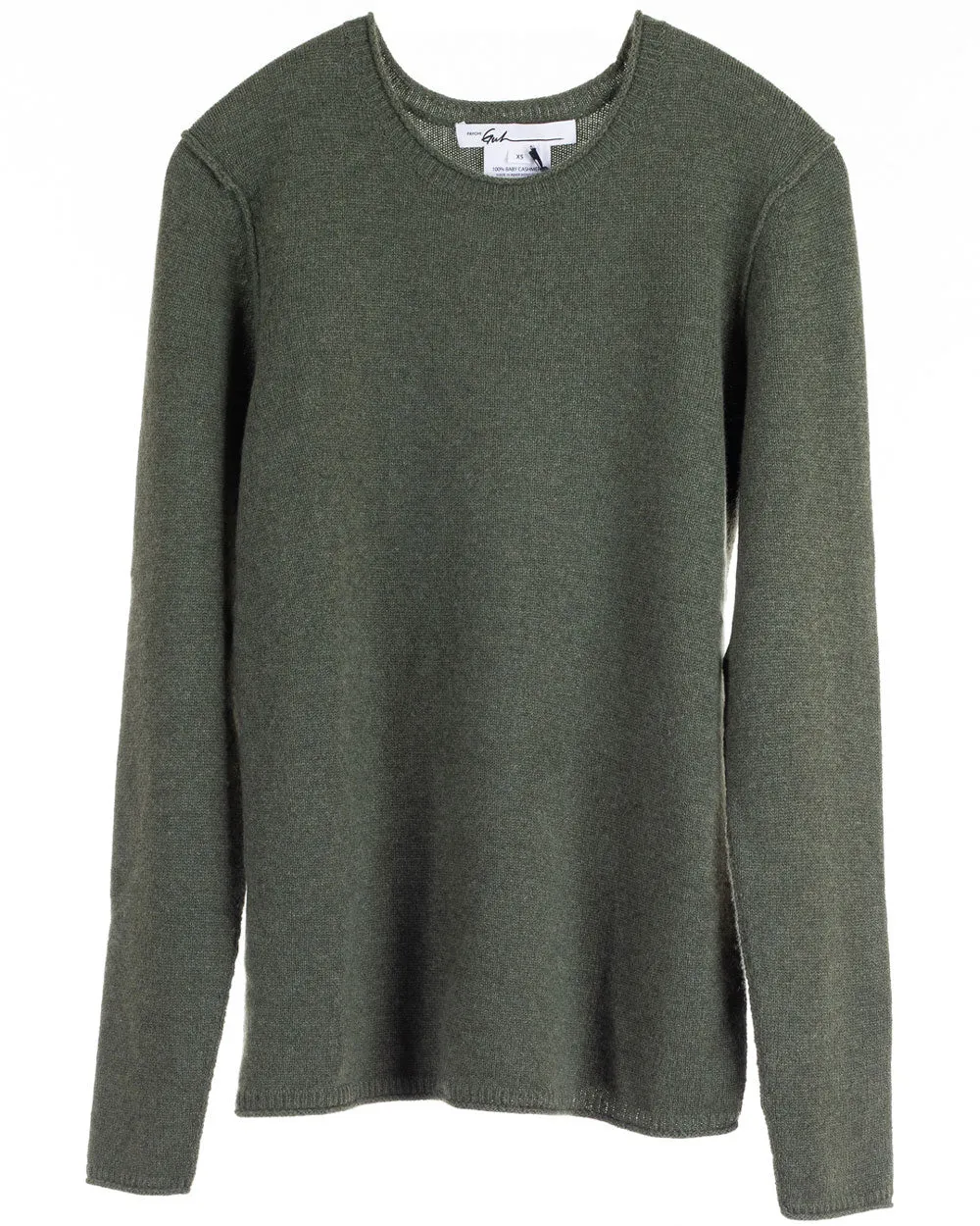 Moss Cozy Lux Crewneck Sweater