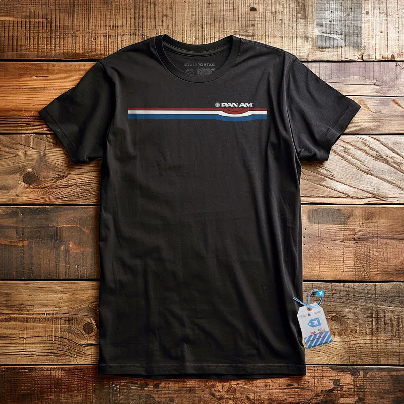 Pan Am Retro Stripe - T-Shirt