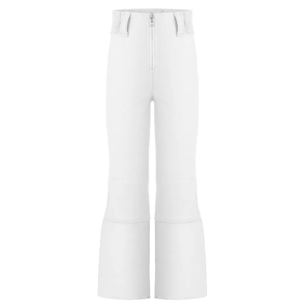 Poivre Blanc Girls Stretch Ski Pants - White 8-16 yrs