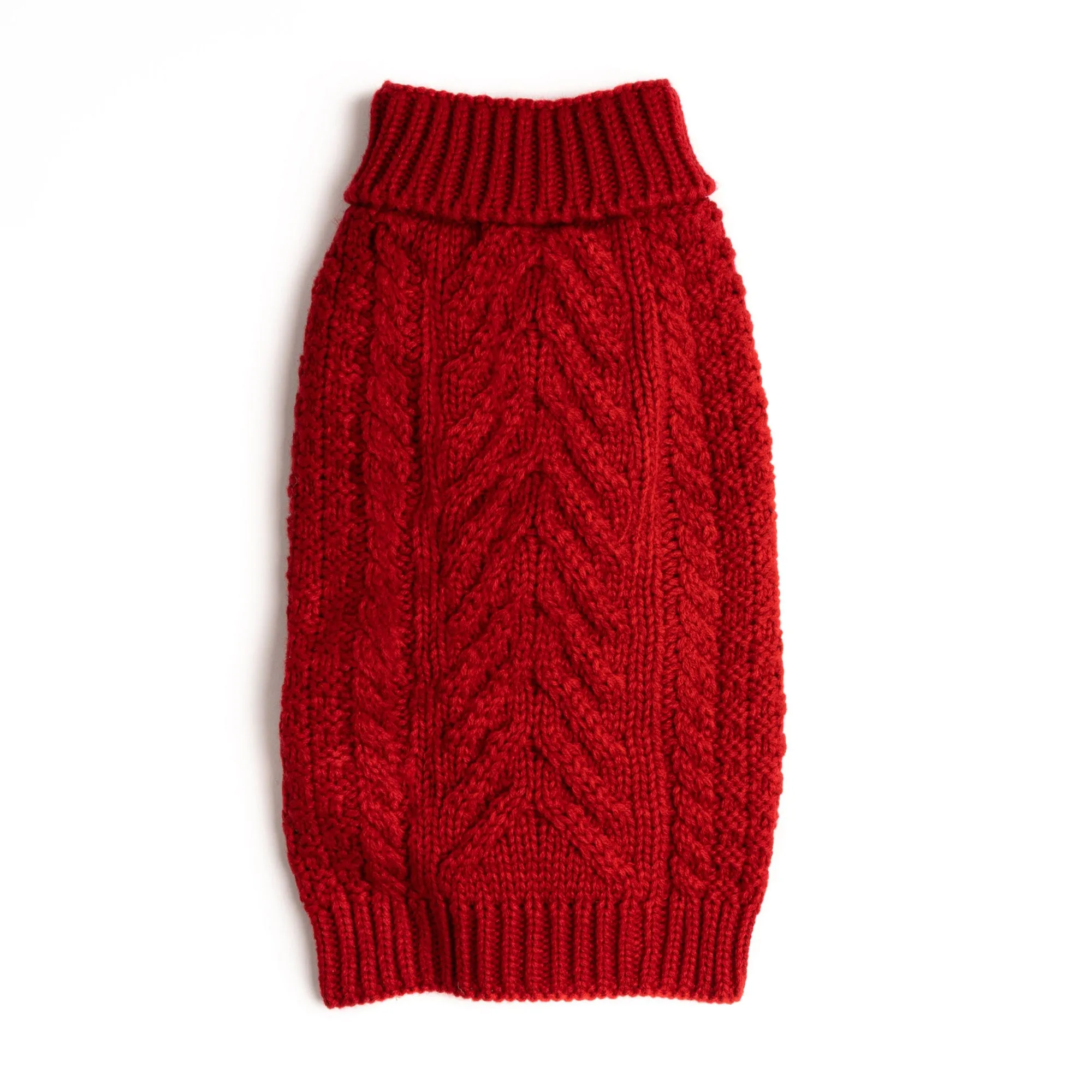 Red Super Chunky Sweater