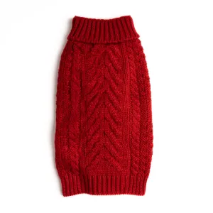 Red Super Chunky Sweater