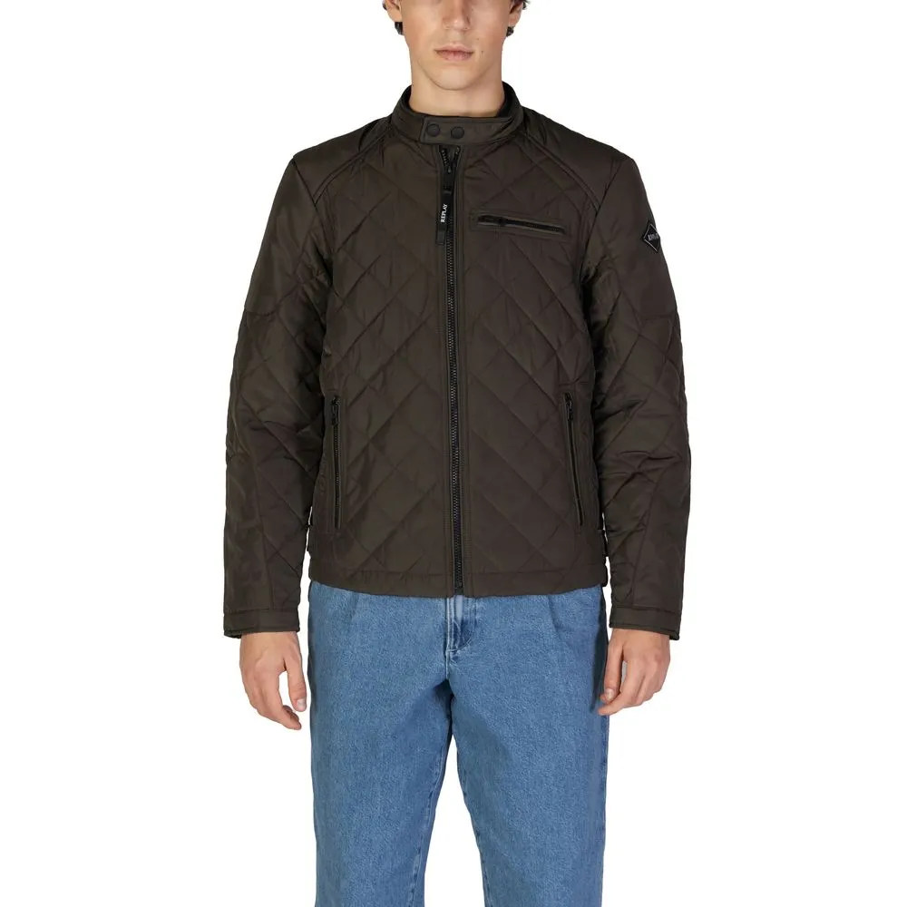 Replay Green Polyamide Jacket