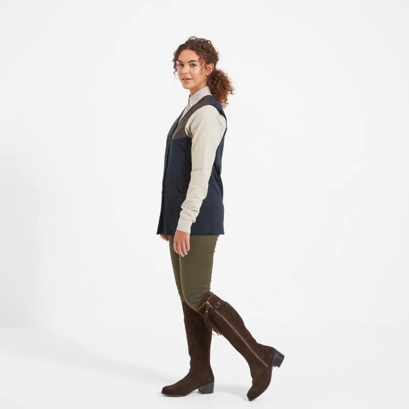 Schoffel Ladies All Season Shooting Vest - Navy