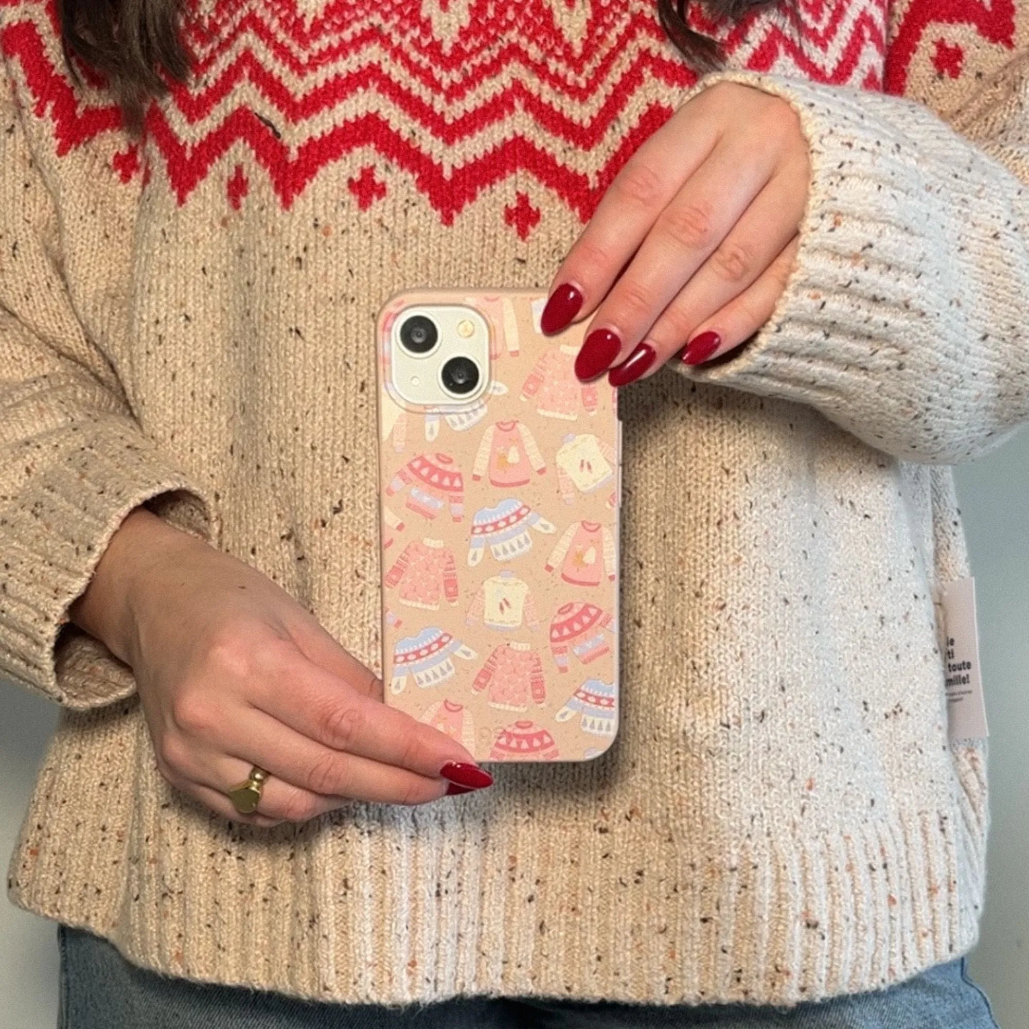 Seashell Sweater Weather iPhone 15 Pro Max Case