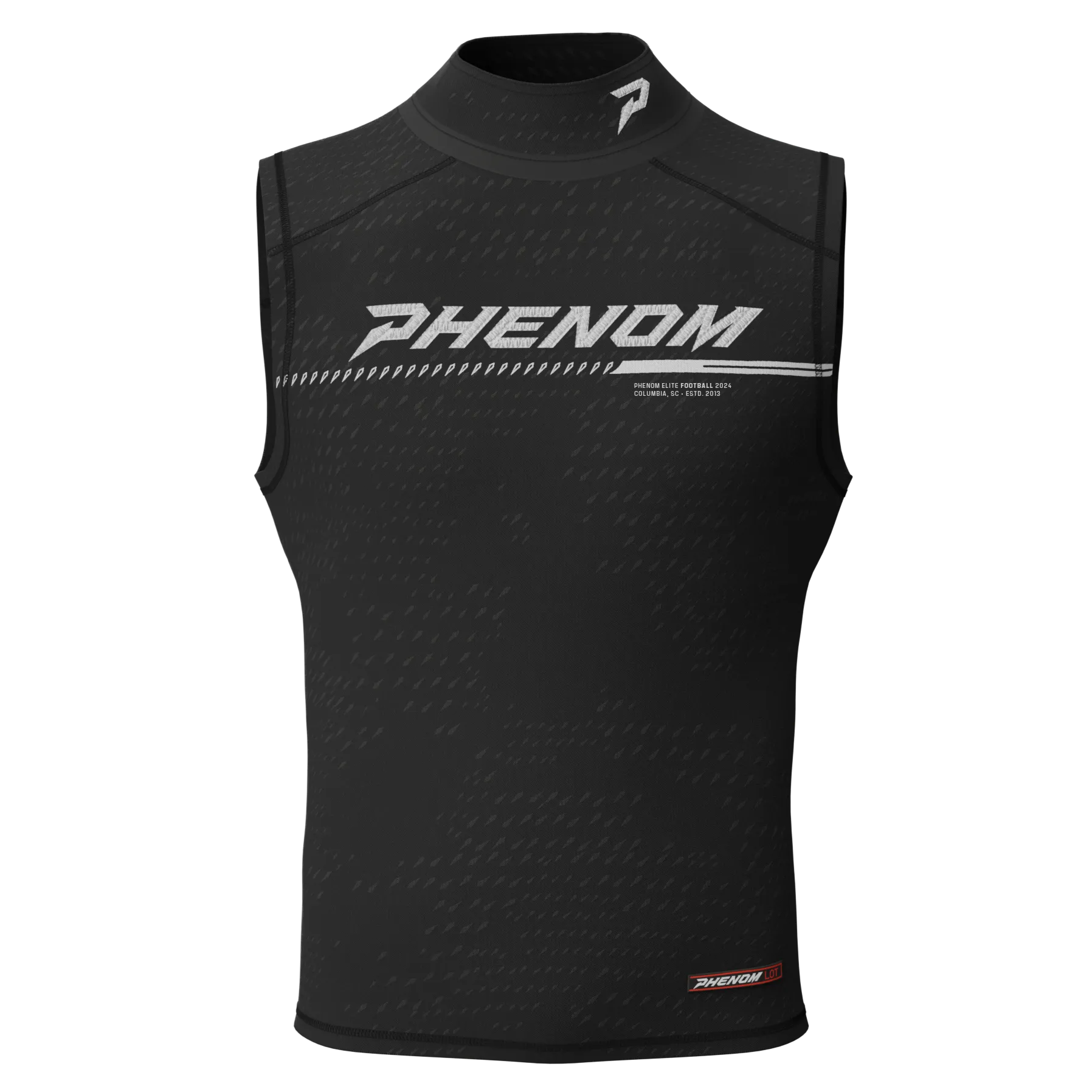 Sleeveless Mock Neck Compression Shirt