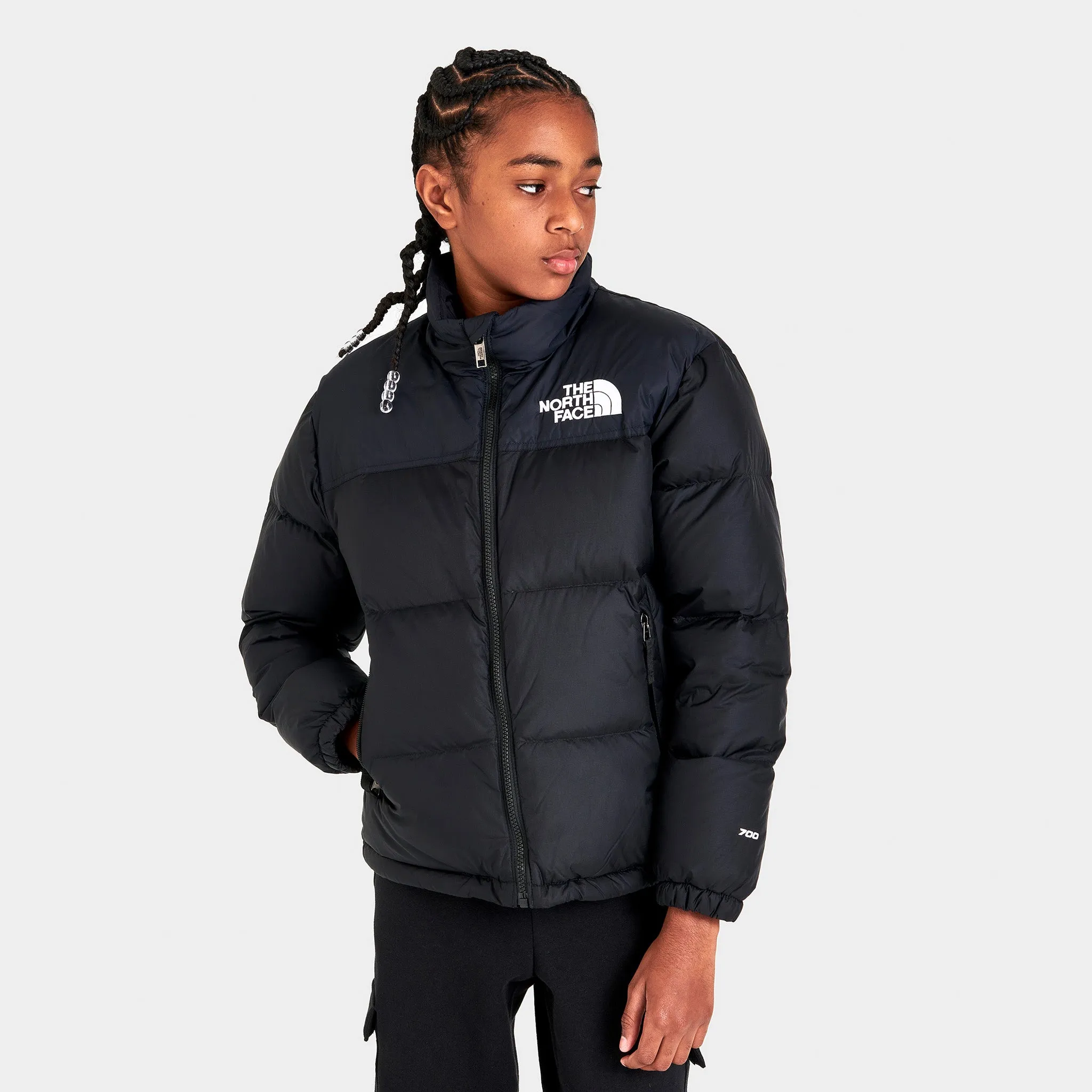 The North Face Juniors' 1996 Retro Nuptse Jacket / TNF Black