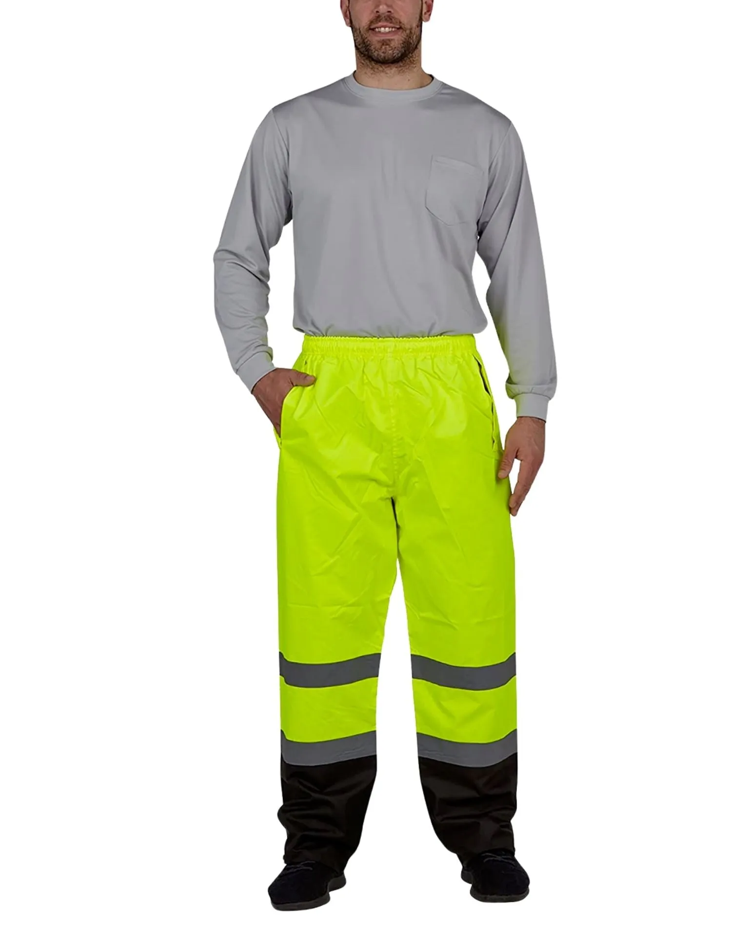 UHV823 Hi-Vis Utility Rain Pants