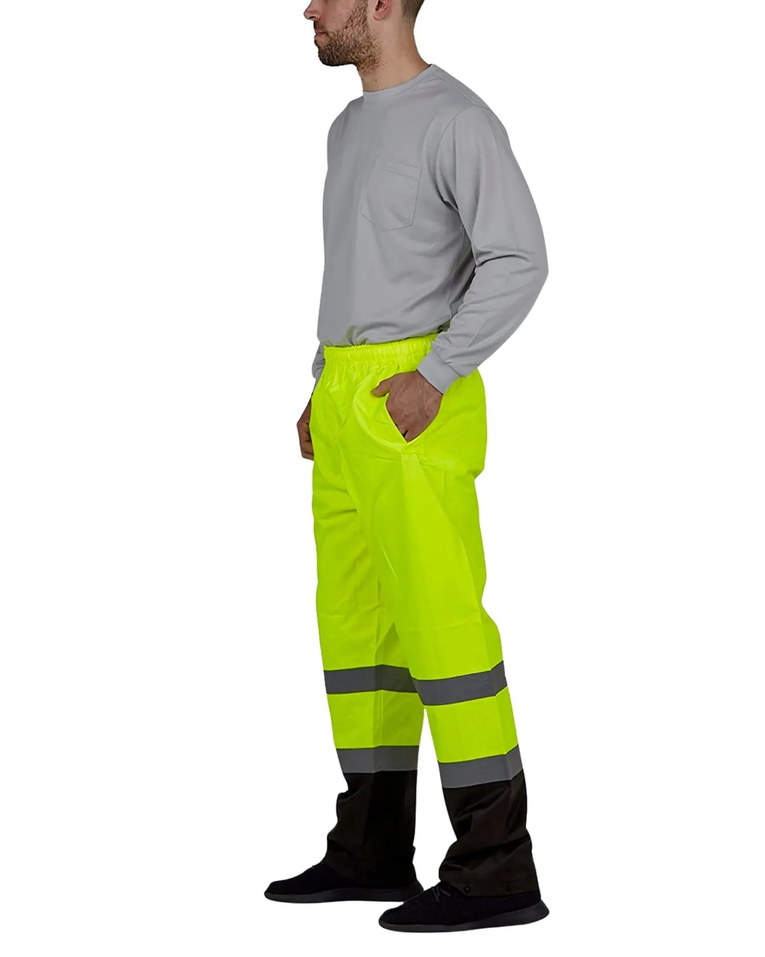 UHV823 Hi-Vis Utility Rain Pants