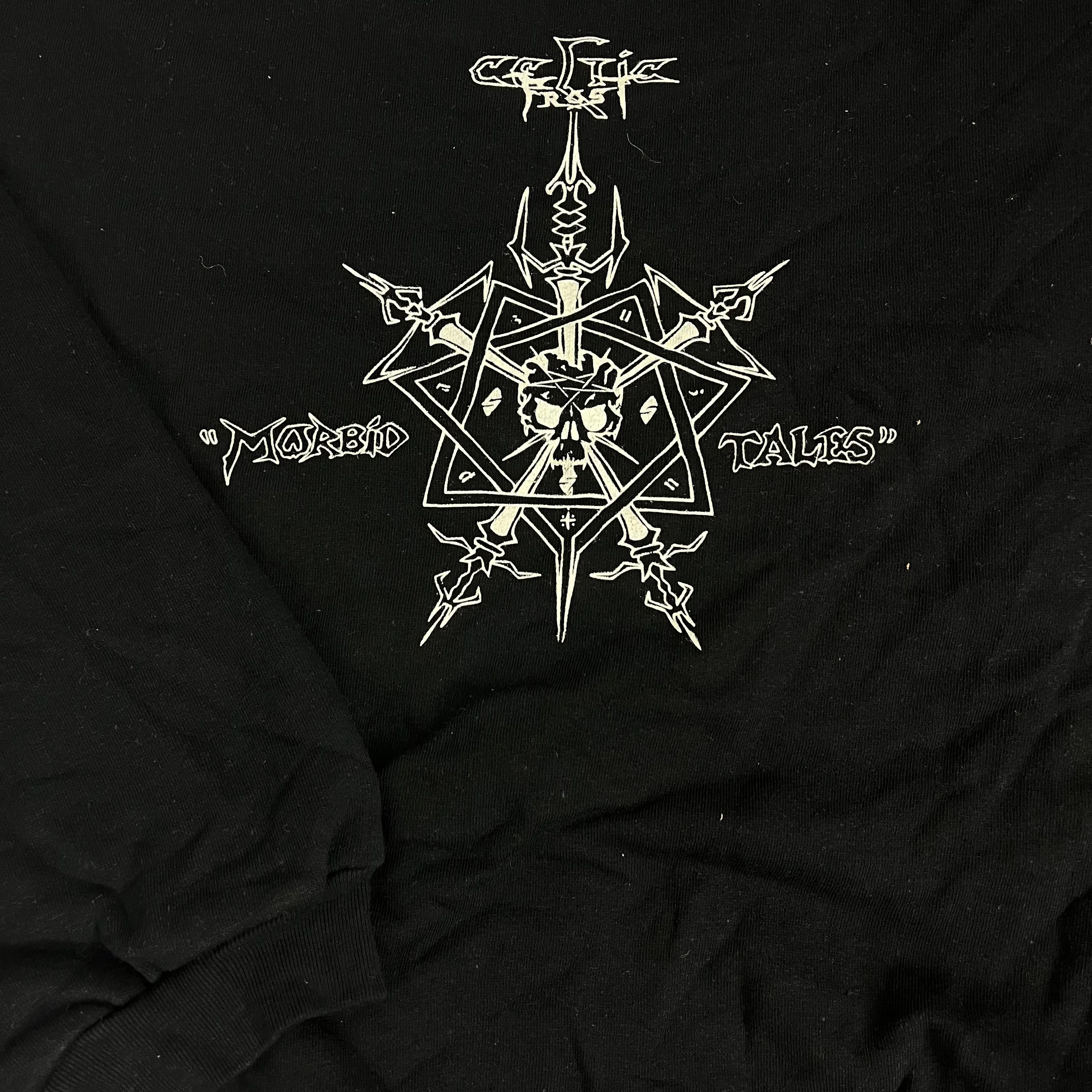 Vintage Celtic Frost Fan Made "Morbid Tales" Crewneck Sweatshirt