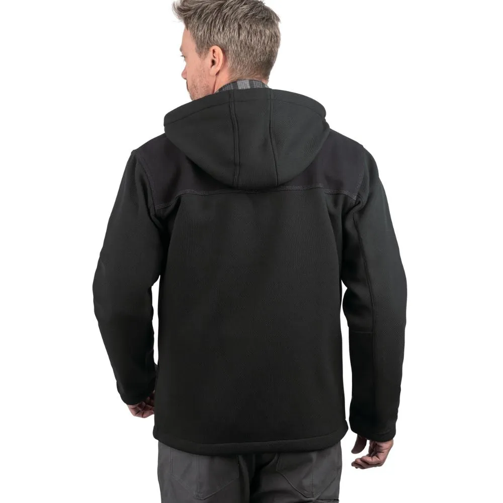 Walls Men's Bridgeport Rugged Flex Knit Work Jacket - Black YJ12