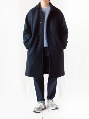 Wool Cashmere Heavy Melton Coat