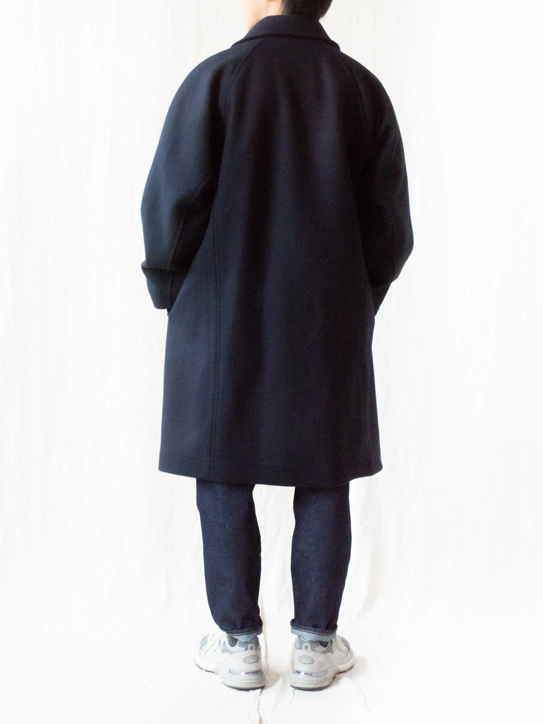 Wool Cashmere Heavy Melton Coat