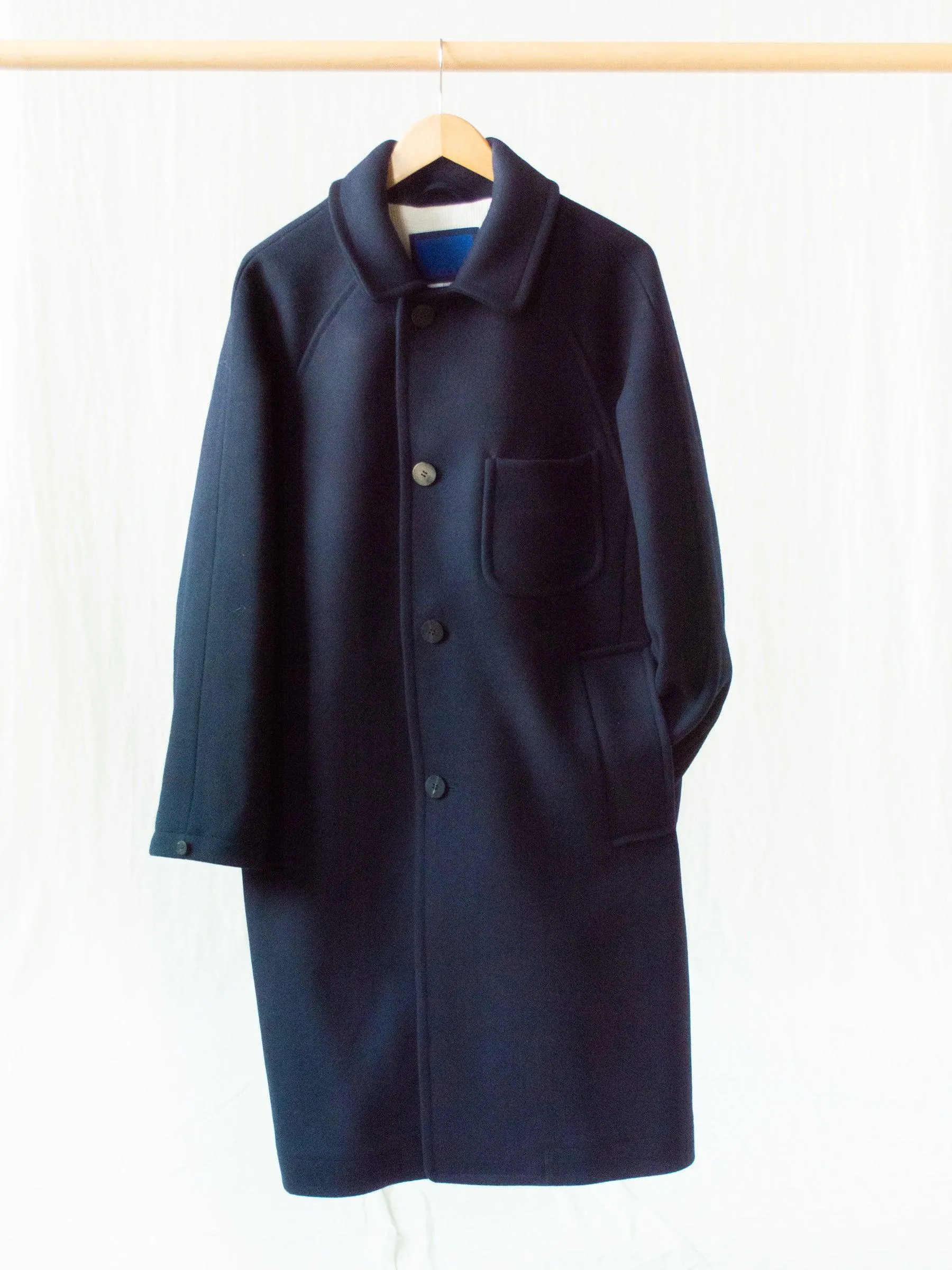 Wool Cashmere Heavy Melton Coat